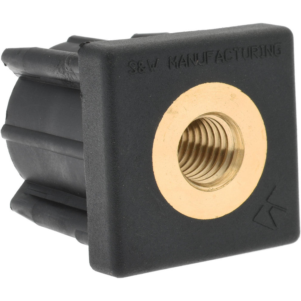 Gibraltar TE1-3B-G 1-1/2" Tube, 1/2-13 Thread, 1,000 Lb Capacity, Square Tube End