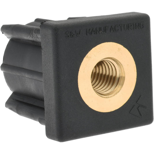 Gibraltar TE1-3B-G 1-1/2" Tube, 1/2-13 Thread, 1,000 Lb Capacity, Square Tube End