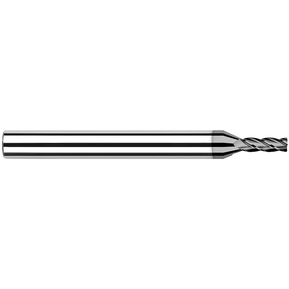 Harvey Tool 938610 Corner Radius End Mill 5/32" Dia, 0.0300" Radius, 4 Flute, Solid Carbide