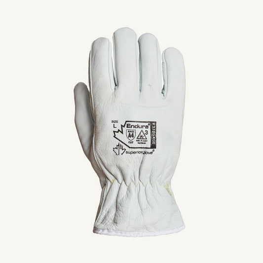 Superior Glove Works 378GKGE-XL Cut, Puncture & Abrasion-Resistant Gloves Superior Glove Works 378GKGE, Size X-Large, ANSI Cut A4, ANSI Puncture 3, Leather Lined, Goatskin