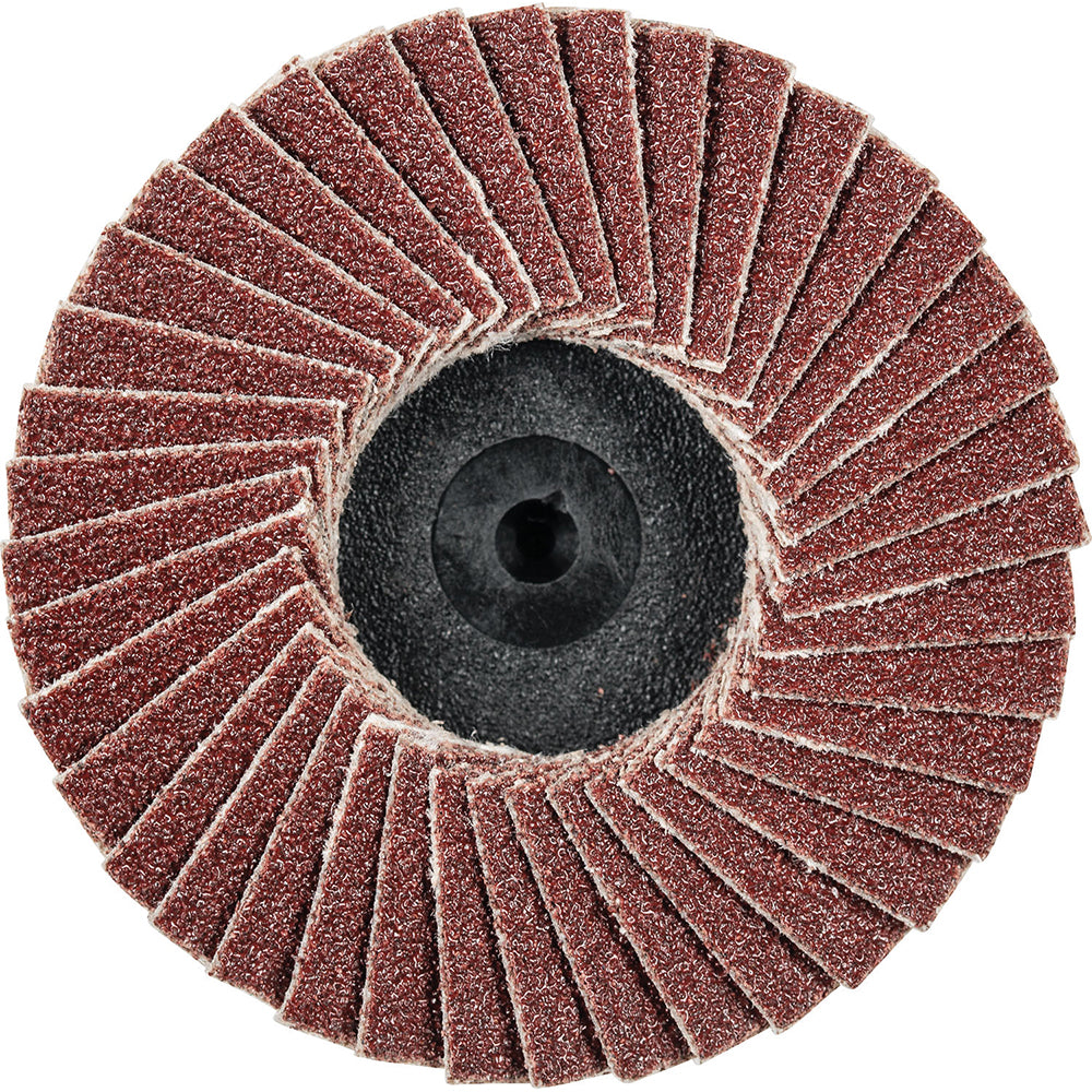 PFERD 47202090 Flap Disc  2" Dia, 80 Grit, Aluminum Oxide, Type 27