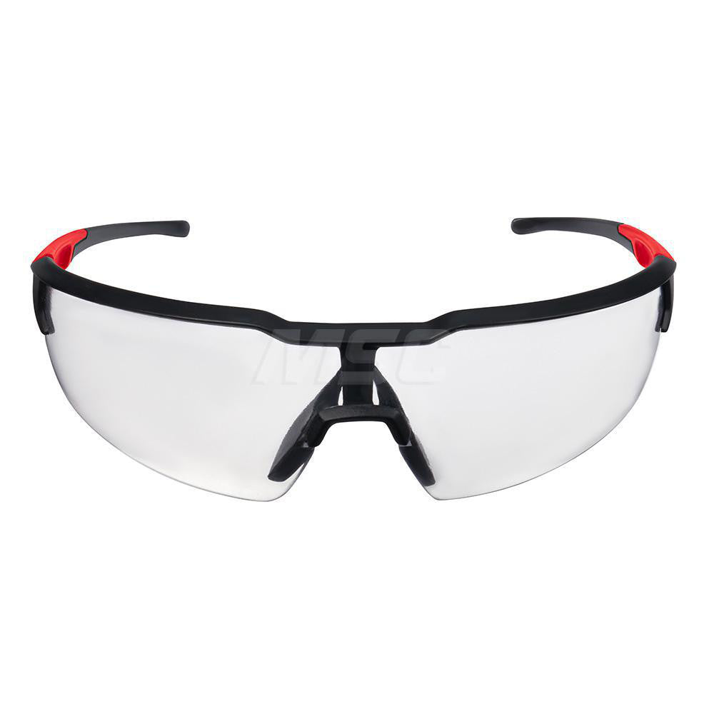 Milwaukee Tool 48-73-2012 Safety Glass Anti-Fog & Scratch-Resistant, Polycarbonate, Clear Lenses