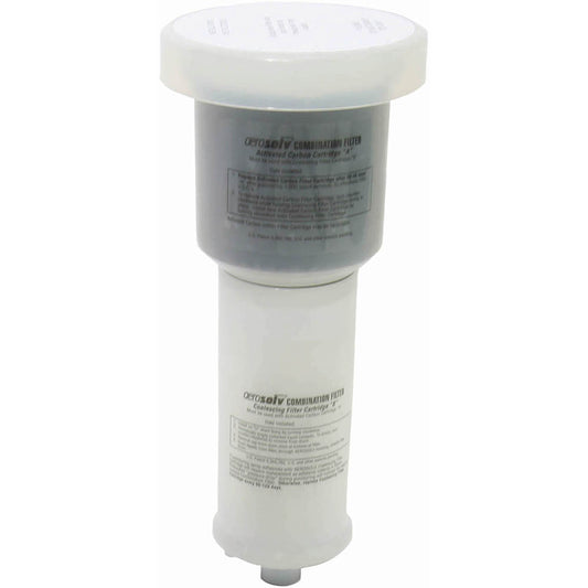Justrite Mfg. Company 28197 Drum Vents Vent Type Drum Filter Cartridge  Connection Size 0.75in  Thread Type NPT  Vacuum Relief Automatic  Body Material Polyethylene  Color White