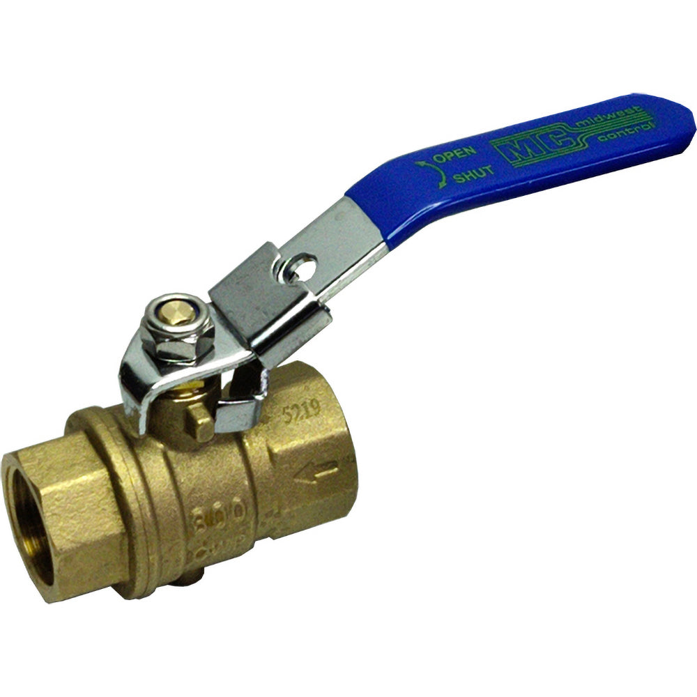 Midwest Control M-ADV-100 Manual Ball Valve 1" Pipe, Full Port