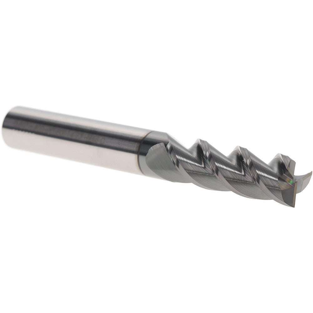 Iscar 3398975 Square End Mill 1/2" Dia, 1-1/2" LOC, 3 Flute, Solid Carbide