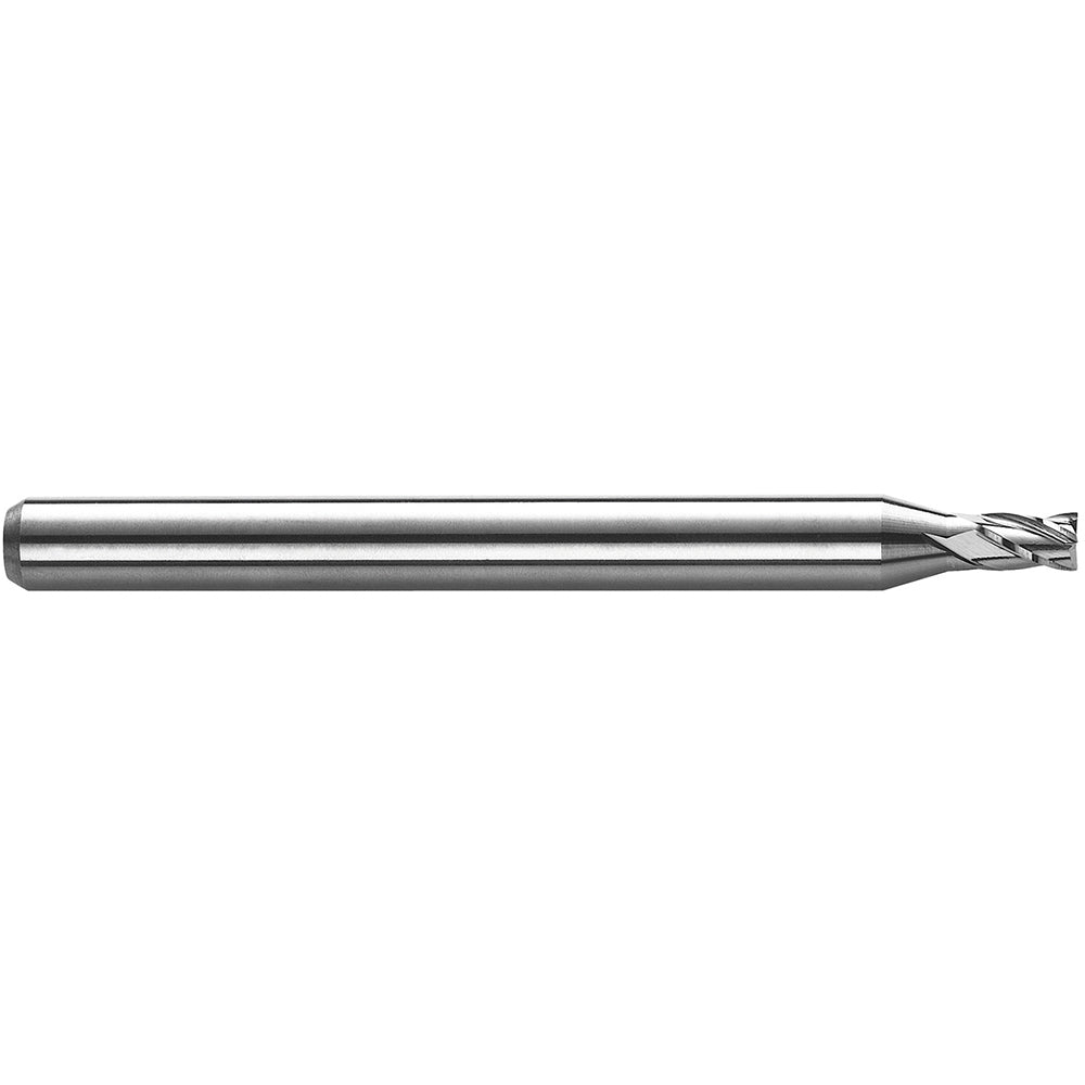 Kyocera SGS Precision Tools 02273 Square End Mill 0.0400" Dia, 0.0600" LOC, 4 Flute, Solid Carbide