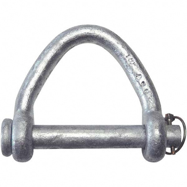 CM M704 Web Sling Shackle Bolt, Nut & Cutter Pin, 11000 Working Load Limit