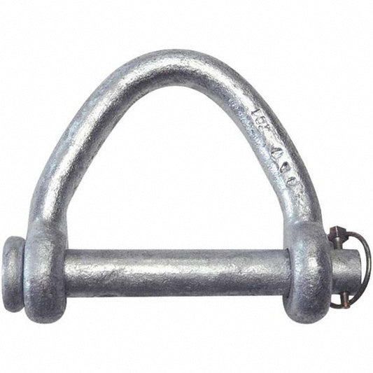 CM M704 Web Sling Shackle Bolt, Nut & Cutter Pin, 11000 Working Load Limit