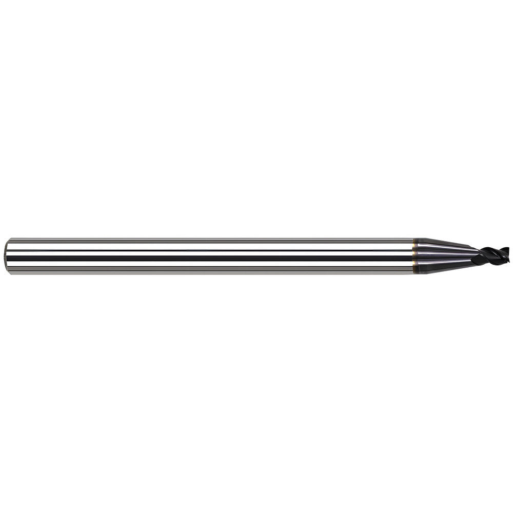 Harvey Tool 936508-C6 Corner Radius End Mill 1/8" Dia, 3/8" LOC, 0.0050" Radius, 4 Flute, Solid Carbide