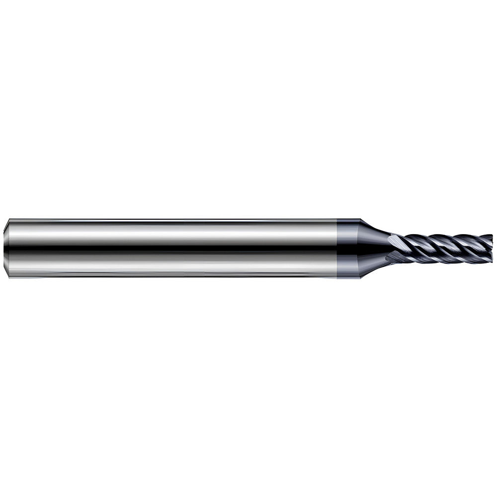 Harvey Tool 798008-C6 Corner Radius End Mill 1/8" Dia, 3/16" LOC, 0.0150" Radius, 5 Flute, Solid Carbide