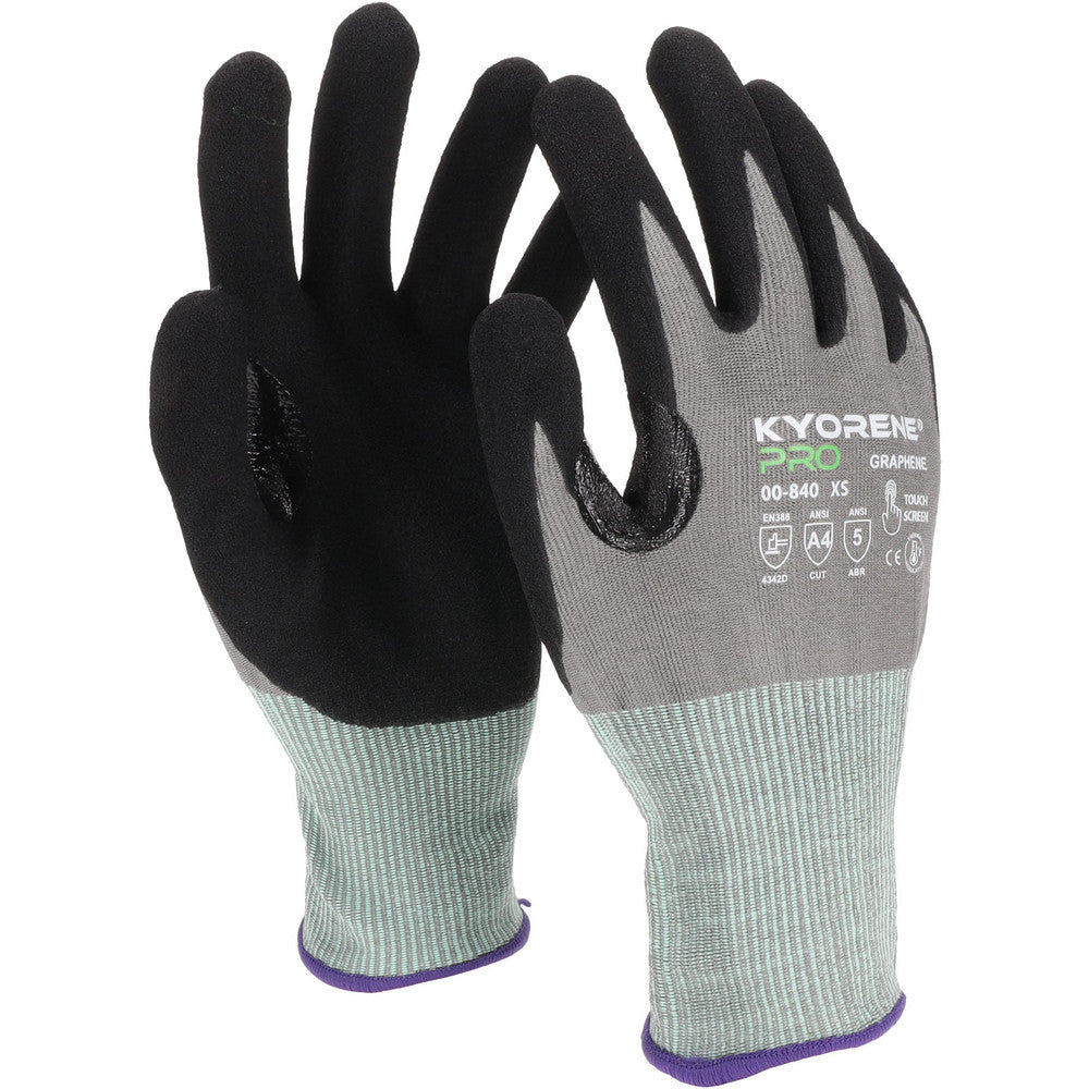 Kyorene Pro 00-840-XS Cut, Puncture & Abrasion-Resistant Gloves Kyorene Pro 00-840, Size X-Small, ANSI Cut A4, ANSI Puncture 4, Microfoam Nitrile, Kyorene & Graphene