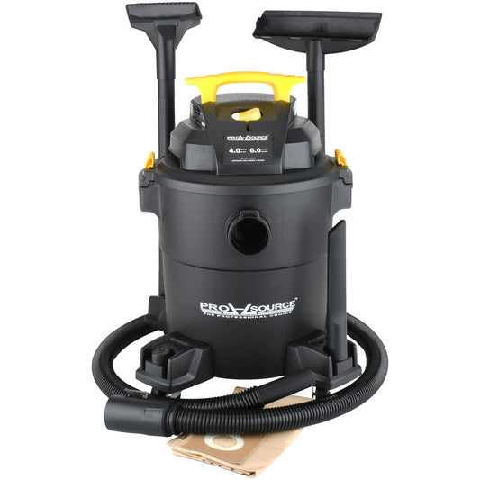 Pro-Source PS-AT18116P Wet/Dry Vacuum Electric, 6 gal, 8 A