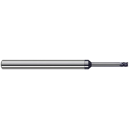 Harvey Tool 812816-C6 Corner Radius End Mill 1/4" Dia, 3/8" LOC, 0.0050" Radius, 5 Flute, Solid Carbide