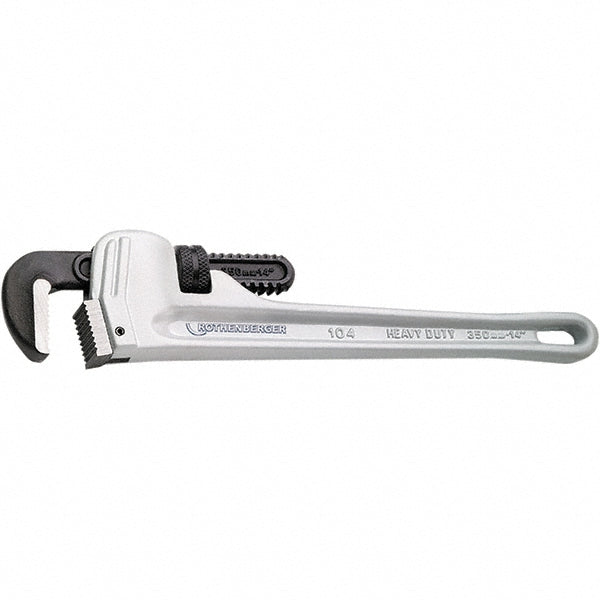 Rothenberger 70161 Cast Aluminum Pipe Wrench 18" OAL, Aluminum