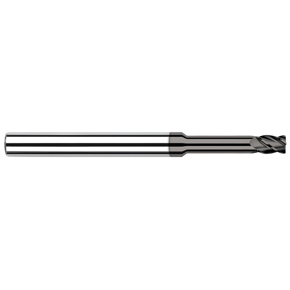 Harvey Tool 63239 Corner Radius End Mill 1.00 mm Dia, 1.50 mm LOC, 4 Flute, Solid Carbide