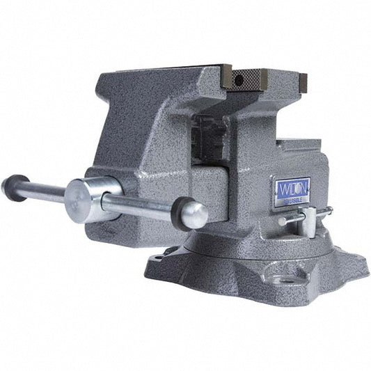 Wilton 28821 Bench & Pipe Combination Vise 10-3/4 in (Reversed) & 6-3/4 in (Regular) Jaw Opening, 3-3/4 in Throat Depth