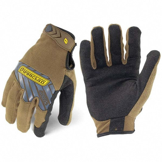 ironCLAD IEX-PPG-04-L Cut, Puncture & Abrasion-Resistant Gloves ironCLAD COMMAND IMPACT, Size Large, ANSI Cut A2, ANSI Puncture 3, Uncoated, Synthetic Leather