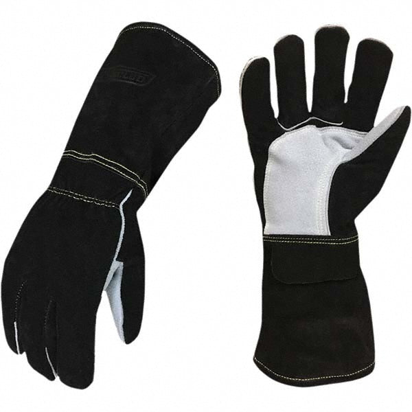ironCLAD WMIG-04-L Welding Gloves Size Large, Cowhide, MIG Welding Application