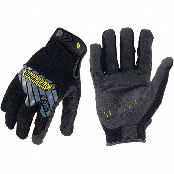 ironCLAD IEX-MPRE-04-L Cut-Resistant Gloves Size Large, ANSI Puncture 3, Suede & Polyester Lined, Suede & Polyester