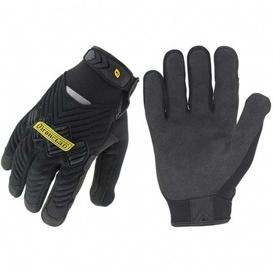 ironCLAD IEX-NMTW-04-L Cut-Resistant Gloves Size Large, ANSI Puncture 3, Suede & Neoprene Lined, Suede & Neoprene