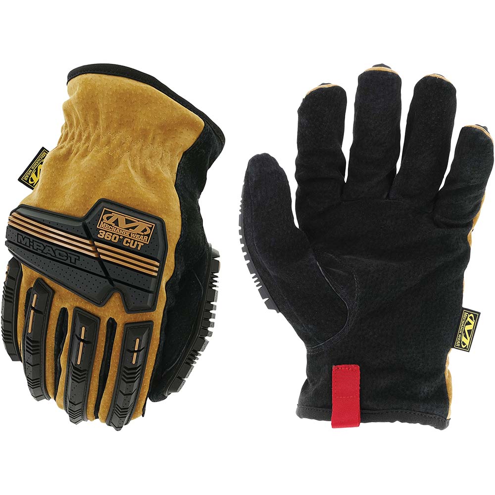 Mechanix Wear LDMPLT-X75-012 Cut-Resistant Gloves Size 2XL, ANSI Cut A4, Leather & TPR