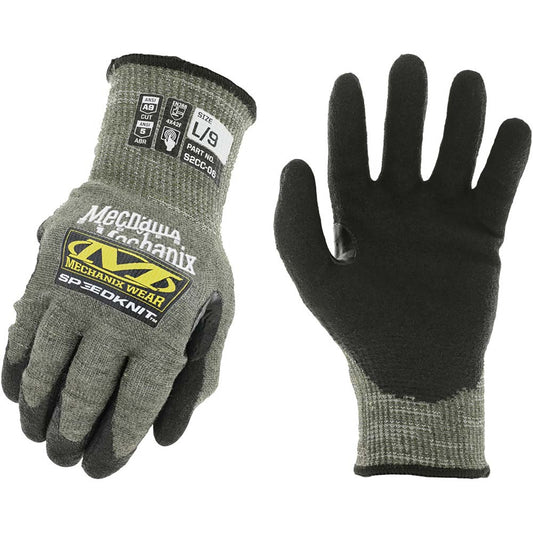 Mechanix Wear S2CC-06-007 Cut & Abrasion-Resistant Gloves Size S, ANSI Cut A9, Urethane, HPPE