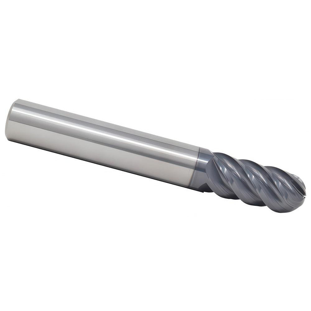 Kyocera SGS Precision Tools 32500 Ball End Mill 0.25" Dia, 0.75" LOC, 5 Flute, Solid Carbide