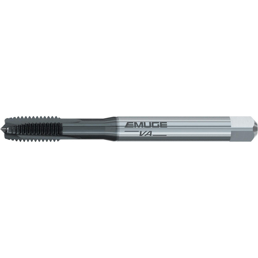 Emuge BU20C310.5011 Spiral Point Tap 3/8-16 UNC, 3 Flutes, Plug Chamfer, 3B Class of Fit, High-Speed Steel-E, GLT-1 Coated