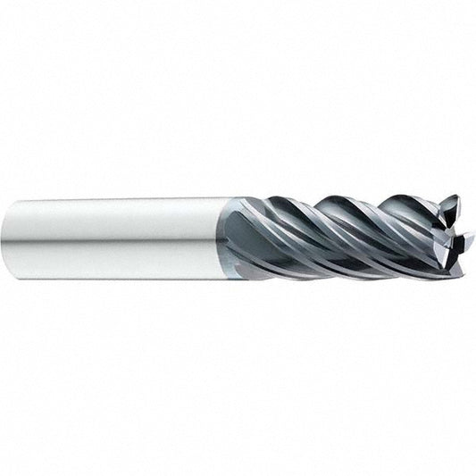 Kyocera SGS Precision Tools 38501 Roughing End Mill 3/16" Dia, 5 Flutes, Solid Carbide