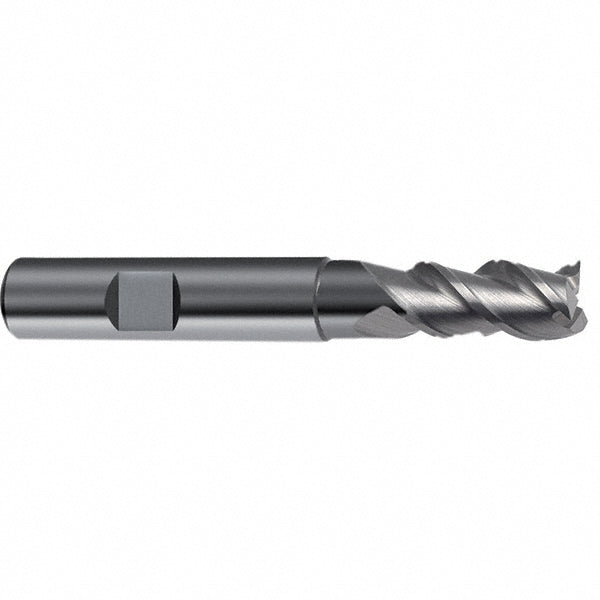 Guhring 9067750031700 Roughing & Finishing End Mill 1/8" Dia, 3 Flute, Square End, Solid Carbide