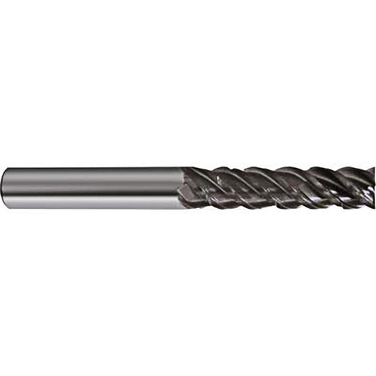 Guhring 9067740158700 Corner Chamfer End Mill 5/8" Dia, 2-1/4" LOC, 4 Flute, 0.0070" Chamfer Width, Solid Carbide