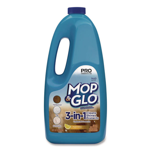 Mop&Glo RAC74297EA Triple Action Floor Shine Cleaner, Fresh Citrus Scent, 64 oz Bottle