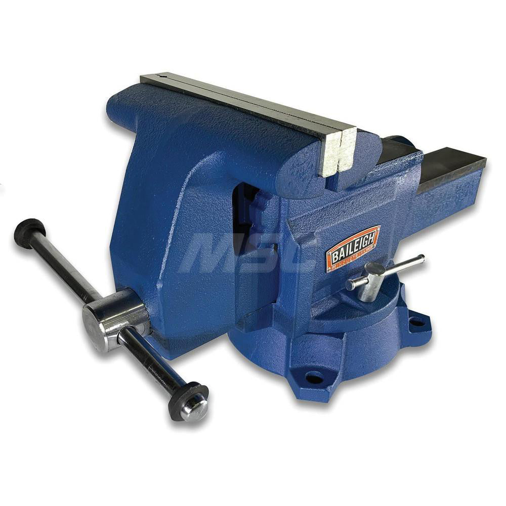 Baileigh 1227988 Bench Vise 8" Jaw Width, 9" Jaw Opening, 4" Throat Depth