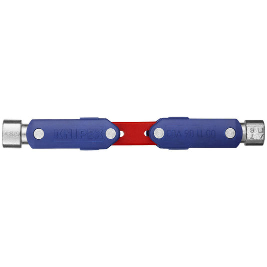 Knipex 00 11 06 V03 Control Cabinet Key 1/4" Drive, 4" OAL