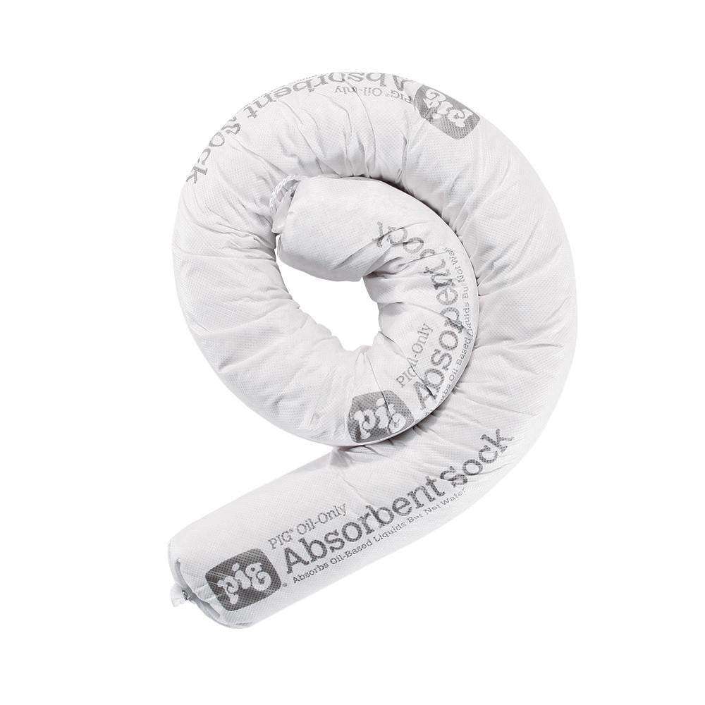 New Pig SKM210 Skimming, 48' OAL, 12 Absorption, Hydrophobic Cellulose, White