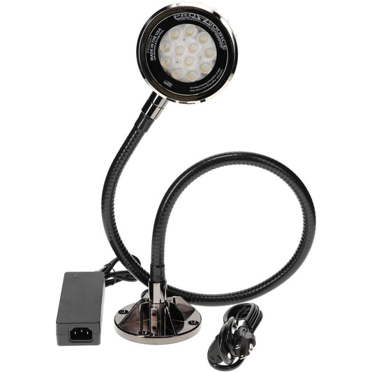 Pro-Source PS-SLSD3330120V Machine Lights Machine Light Style Spot with Gooseneck  Lamp Technology LED  Voltage 100-240V  Wattage 20  Overall Length (Decimal Inch) 41.0000  Mount Type Screw Screw-Down Base Screw-In