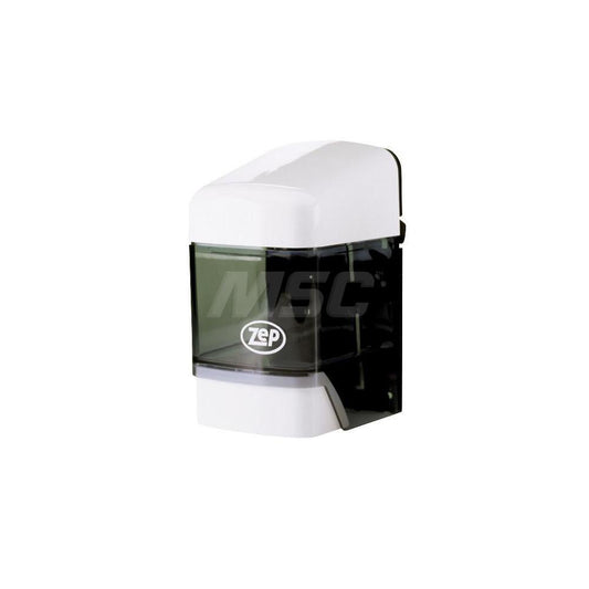 ZEP Inc 664501 Hand Soap, Lotion & Sanitizer Dispensers Activation Method Push  Mount Type Wall  Dispenser Material Plastic  Form Dispensed Liquid  Capacity 50  Color Black White