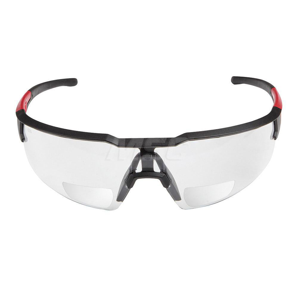 Milwaukee Tool 48-73-2209 Magnifying Safety Glasses +3, Clear Lenses, Anti-Fog & Scratch Resistant