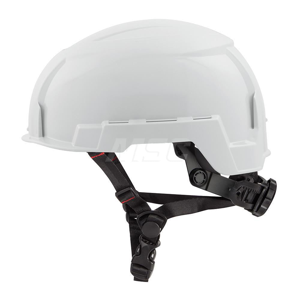 Milwaukee Tool 48-73-1301 Hard Hat Impact Resistant, Climbing, Class E, 4-Point Suspension