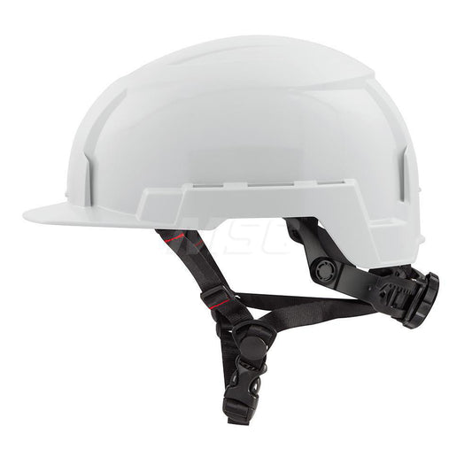 Milwaukee Tool 48-73-1321 Hard Hat Impact Resistant, Front Brim, Class E, 4-Point Suspension