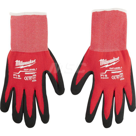 Milwaukee Tool 48-22-8900 Cut, Puncture & Abrasive-Resistant Gloves Size S, ANSI Cut A1, ANSI Puncture 0, Nitrile, Nylon