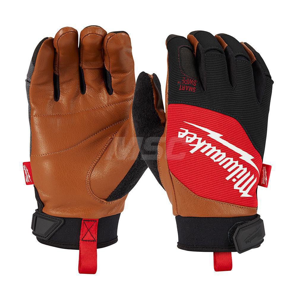 Milwaukee Tool 48-73-0022 General Purpose Gloves Size L, Leather-Lined