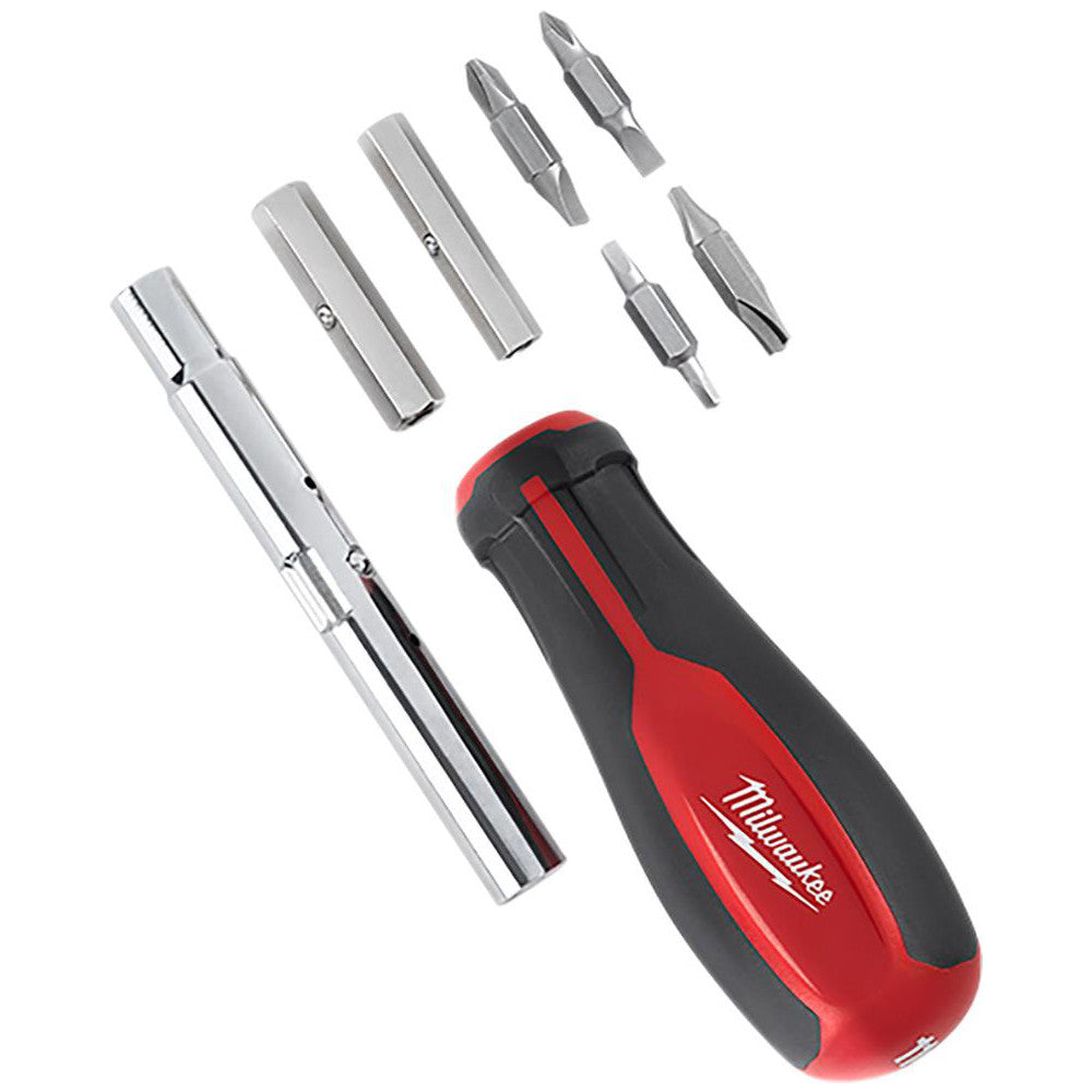 Milwaukee Tool 48-22-2760 1/4" Drive 11-in-1 Bit Screwdriver