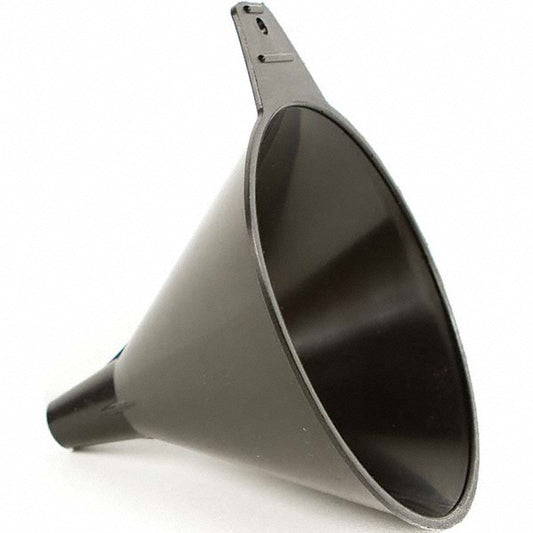 Funnel King 32831 Oil Funnels & Can Oiler Accessories Oil Funnel Type Funnel  Material Polyethylene  Color Black  Finish Smooth Plastic  Spout Length 1.5in  Color Black