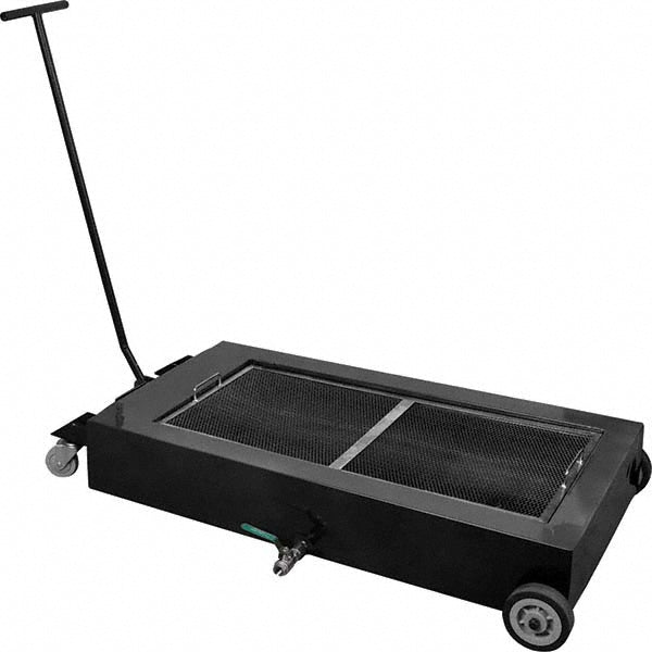 Pro-Lube TD/68G Oil Drain Container 18 gal, 7-1/2" High, Black