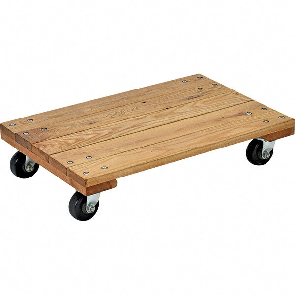Vestil HDOS-1624-9-E Robust Design Hardwood Dolly