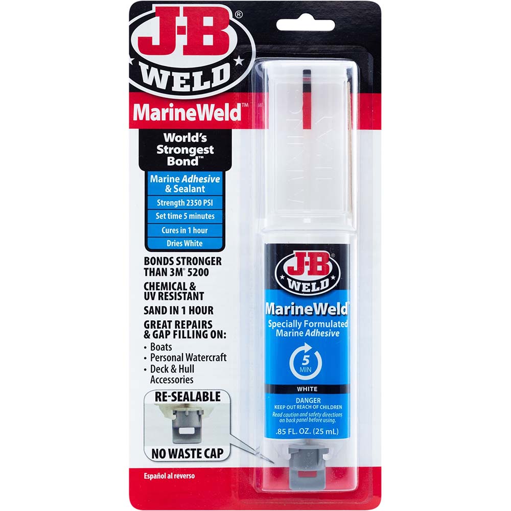 J-B Weld 50172 Two-Part 25 mL, Syringe Adhesive
