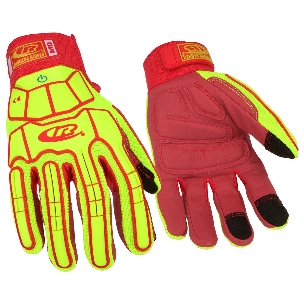 Ansell 167-11 Work Gloves Size X-Large, Not Lined, Leather, Impact