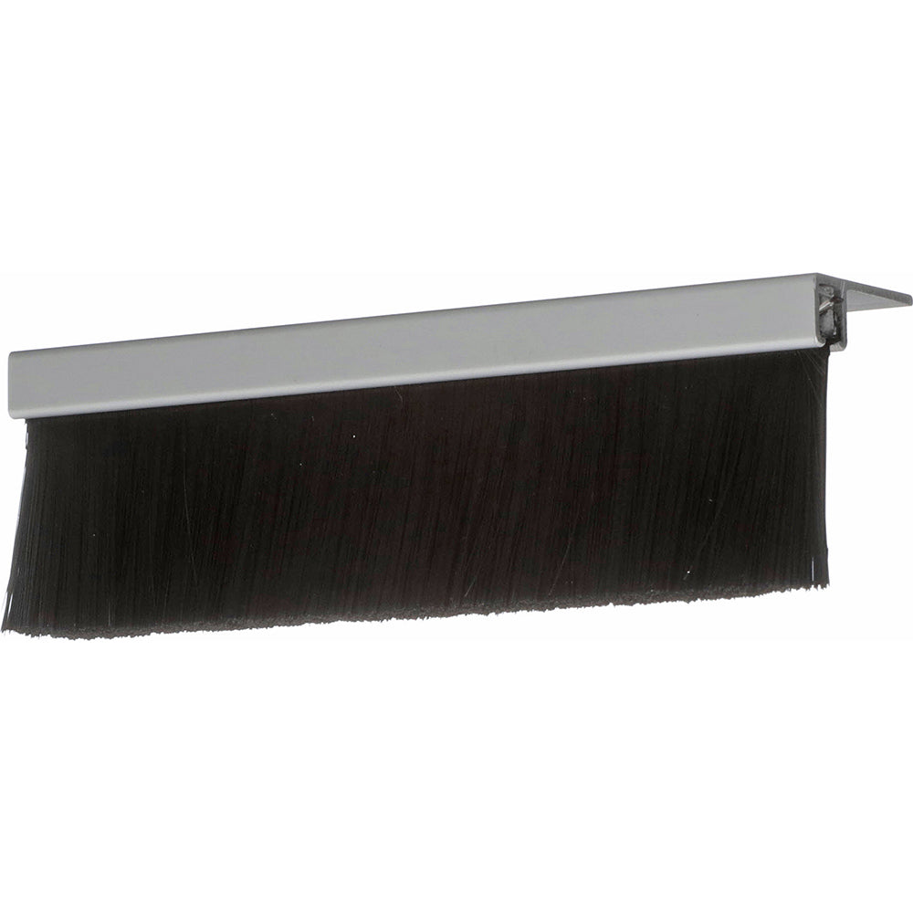 Osborn D490CLA16BL-96S Door Sweeps & Seals Back Strip Brush Width (Inch) .24  Bristle Length (Inch) 1.5000  Bristle Material Nylon  Overall Length (Inch) 96.00000  