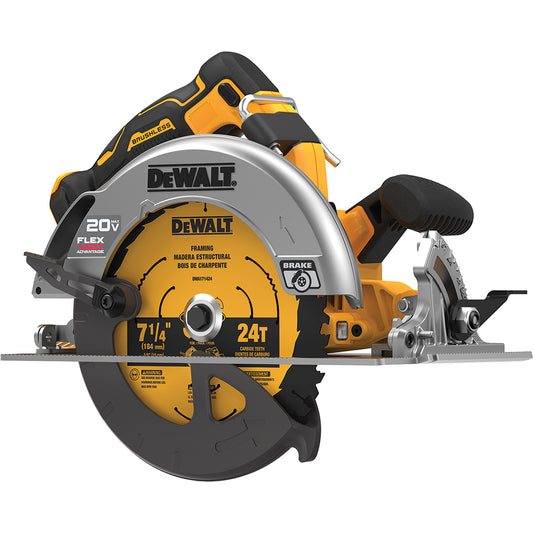 DeWALT DCS573B Cordless Circular Saw 7-1/4" Blade Dia